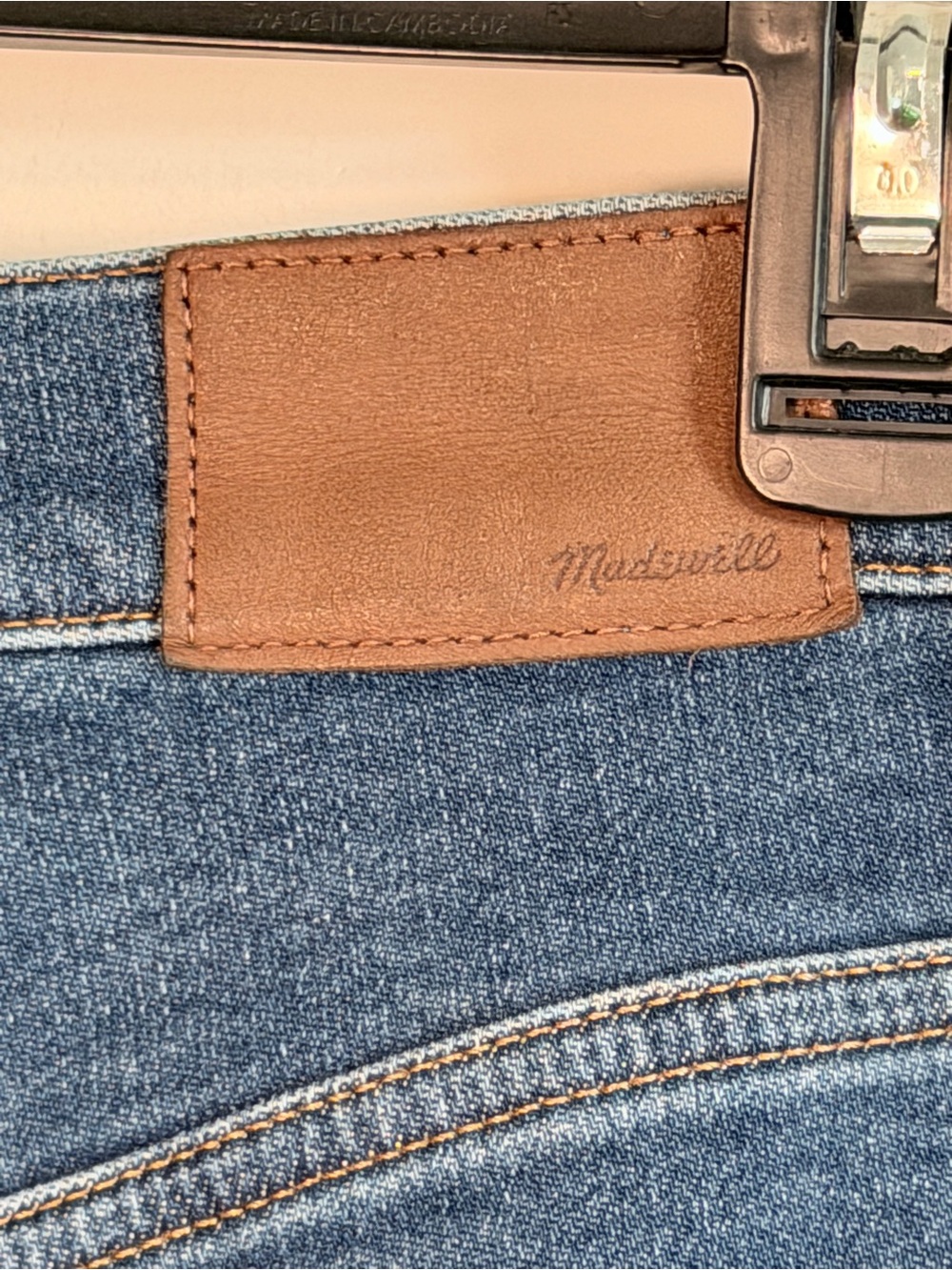 Madewell 10” High Rise Skinny Jeans in Wendover Wash TENCEL Edition - Picture 8 of 9